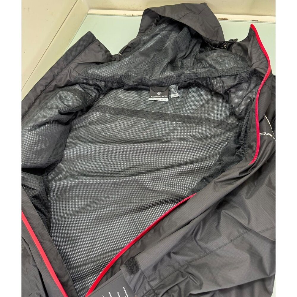 Chevy Corvette Stormtech Hooded Raincoat Waterproof Jacket Men Medium M Full Zip - Picture 3 of 13